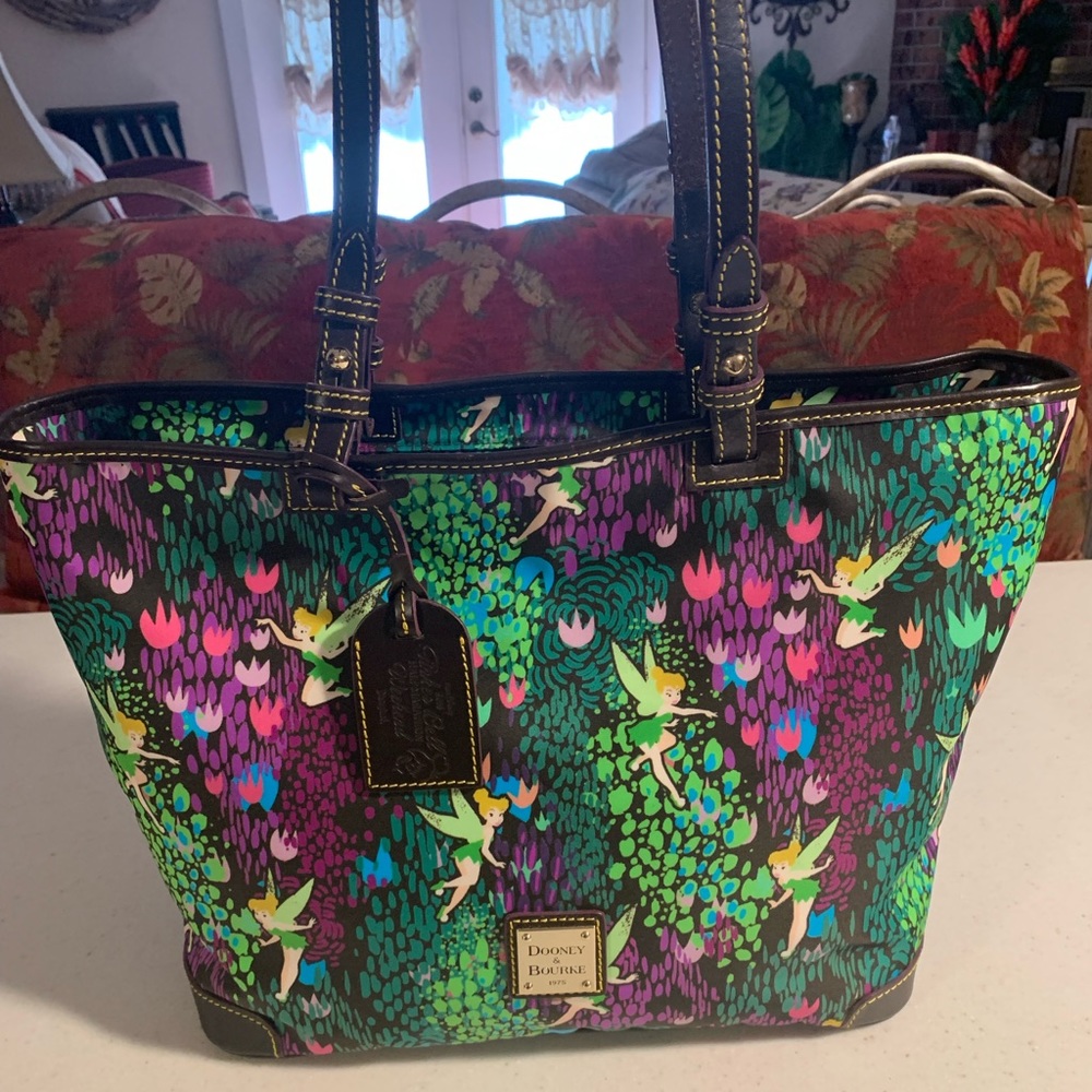RARE Dooney Disney Tinkerbell Bag